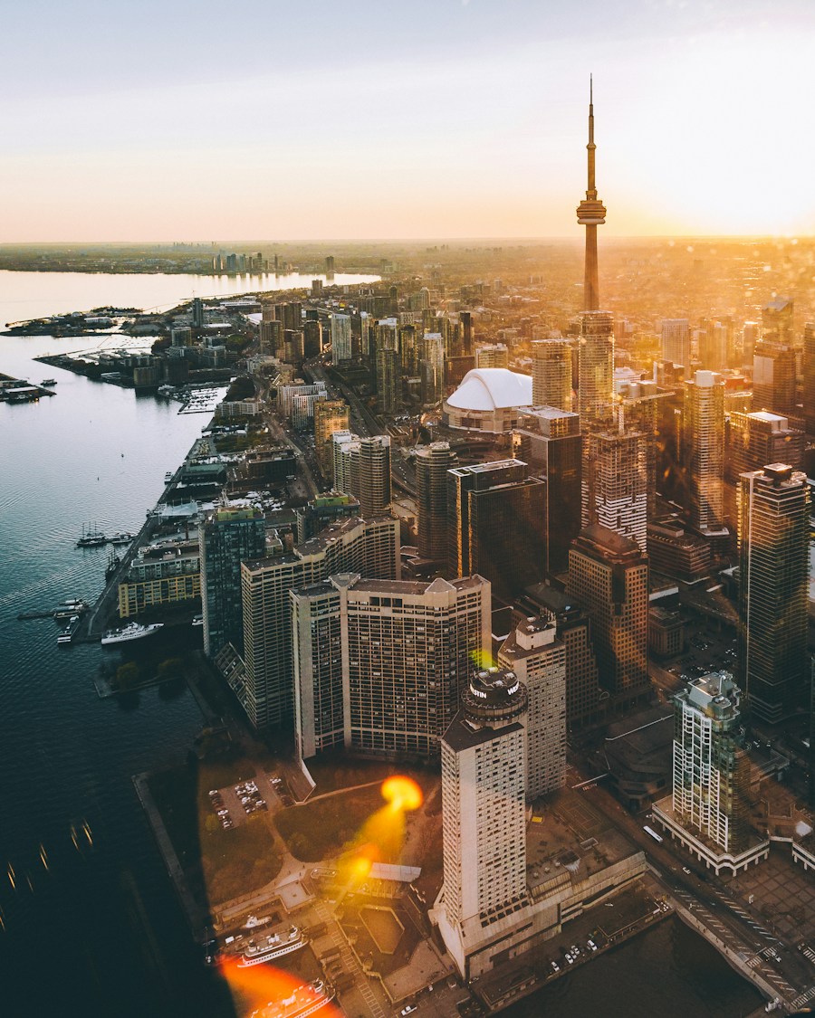 Toronto skyline and Canada PR pathway