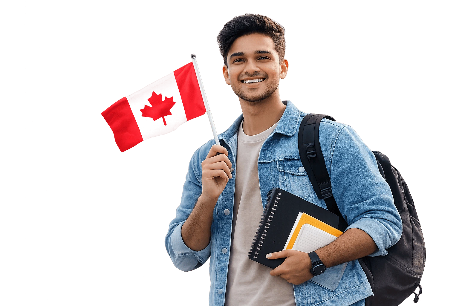 Bangladeshi student preparing for Canada study visa with SA Associates