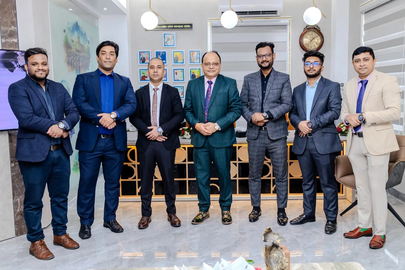 The SA Associates consulting team at the Dhaka office
