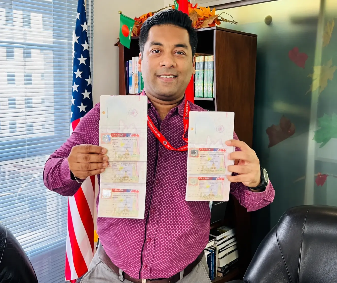 Consultant with seven Canadian visa approvals received in one day