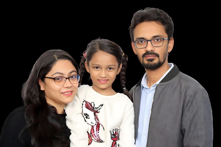 Manami Sunjia Hossain & Family